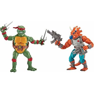 Imagem de Teenage Mutant Ninja Turtles Raph vs. Triceraton 2 Pack