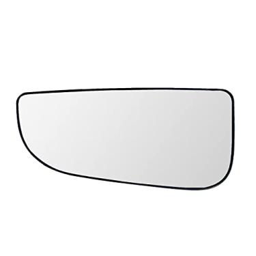 Imagem de 68067730AA Espelho de vidro inferior esquerdo do motorista para Dodge Ram 1500 2500 3500 4500 4500 5500 - Ram 1500 2500 3500 4500 5500 lateral com suporte traseiro