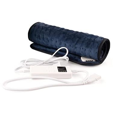 Imagem de Tingpai 300 * 600mm Almofadas de aquecimento Cobertor de aquecimento elétrico multifuncional Casa de inverno Cobertor de aquecimento com controle igente de tempe tu pa perna t sei Display LED de