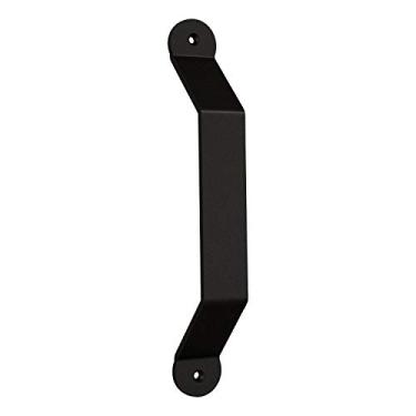 Imagem de National Hardware Puxador Charleston para porta de celeiro deslizante interior N700-108, 25,4 cm, preto fosco