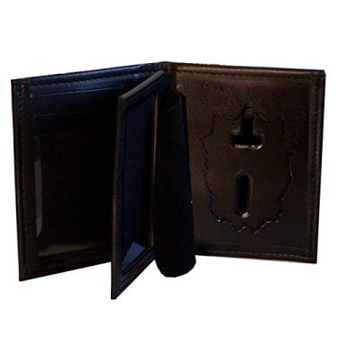 Imagem de Perfect Fit Shield Wallets Emblema oculto para capitão da polícia de NY City