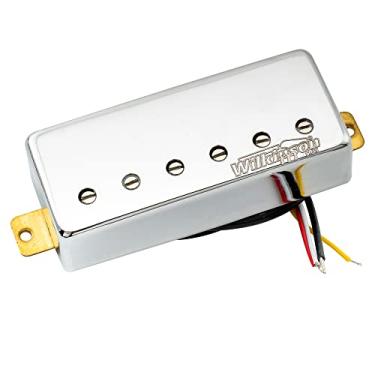 Imagem de Wilkinson M Series Cerâmica Captador Mini Humbucker Ponte para Guitarra Les Paul/Fire-bird, Cromado