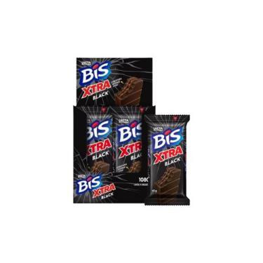 Imagem de Chocolate Bis Xtra Black Amargo 45G C/15Un 45Gr - Lacta
