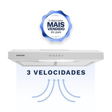 Imagem de Depurador Exaustor Slim 60Cm Branco Dps161Br Suggar 127V