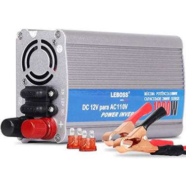 Imagem de INVERSOR CONVERSOR DE POTENCIA VEICULAR 1000W TRANSFORMADOR 12V A 110V