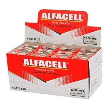 Imagem de Bateria 9v Pilha Comum Caixa Com 12 Unidades Original