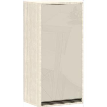 Imagem de Armário Aéreo Luciane Linea com 1 Porta 40cm - Patina/Mocca Laca