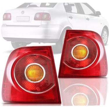 Imagem de Lanterna Traseira Volkswagen Polo 2012 2013 2014 2015 Sedan