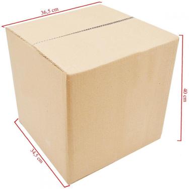 Imagem de Caixa De Papelão Para Correios 10 Unidades Embalagens 36.5cm x 34.5 cm x 40cm