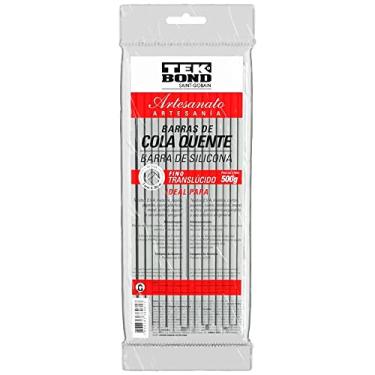 Imagem de Cola Quente Bastão Fina Translúcida 500G