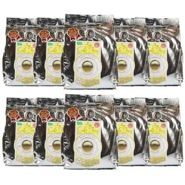 Imagem de Kit com 10 Café 100% Arábica Gourmet Moído com Aroma de Chocolate - 250g