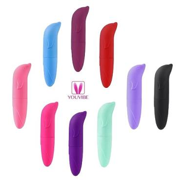 Imagem de Vibrador Feminino Com Textura Aveludada Em Formato de Golfinho Pequeno e Discreto (PRETO)