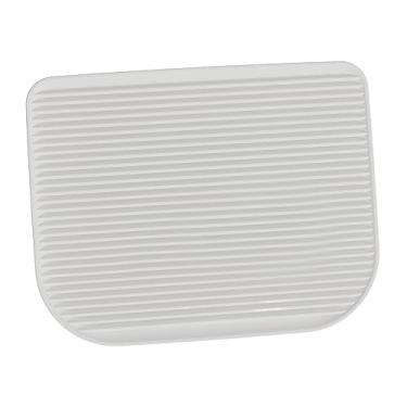 Imagem de Generic Tapete de areia para gatos Tapete de armadilha para gatos Tapete portátil leve, durável e fácil de limpar para caixa de areia de gatinhos Tapete de, BRANCO