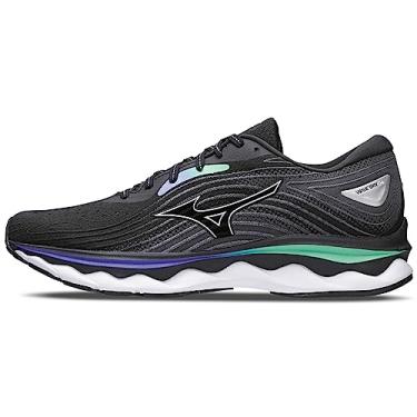 Imagem de Tênis Mizuno Wave Sky 6-Masculino Cor:Preto;Tamanho:39;Gênero:Masculino