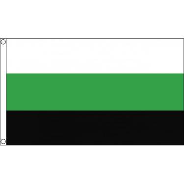 Imagem de AZ FLAG - Bandeira do Orgulho Neutrois - 9,5 x 1,5 m - Faixa LGBT de poliéster 100D com dois ilhós de metal - Resistente ao desbotamento - Cores vivas - 150 x 90 cm