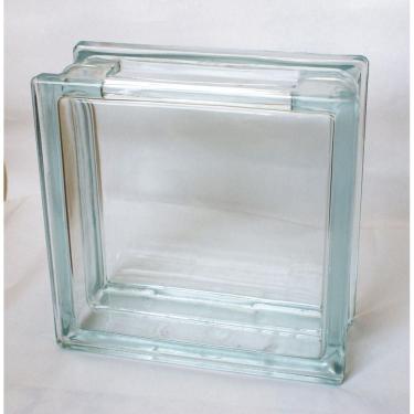 Imagem de Bloco de Vidro Incolor 19cmx19cmx8cm - Decoração e Terrários