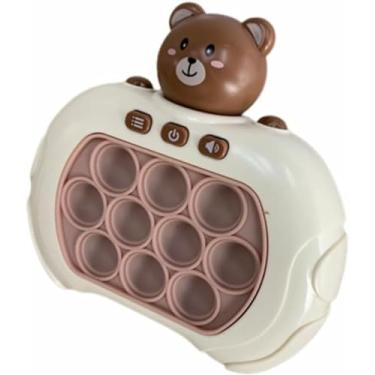 Imagem de Pop-it Mini Gamer Console Anti Stress Eletrônico Atualizado Criança Game Educativo Anti Stress Divertido Infantil +3 Anos Quick Fidget Toys Fast Push Puzzle Tecla Silicone