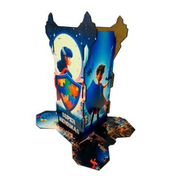 Imagem de Suporte de Abafador de ruído Super Heróis e Heroínas para Autistas com abafador personalizado