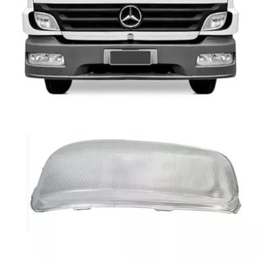 Imagem de LENTE FAROL RAIADA DIREITO MB ATEGO 1315 1418 1518 1718 1723 1725 1729 2423 2425 2429