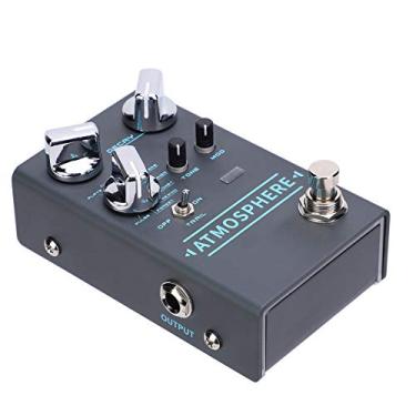 Imagem de Pedal de Efeito de Reverb de Guitarra 9 Pedal de Efeito de Reverb Digital Pedal de Guitarra de Reverb, Pedal de Efeito de Ambiente Coro, Flange e Tremolo
