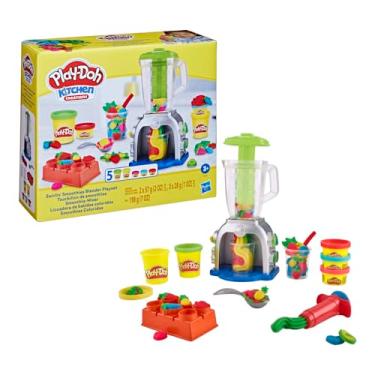 Imagem de Play-Doh, Massinha de Modelar Infantil, Smoothies Coloridos - Conjunto de Brinquedo com Liquidificador de Brinquedo, Acessórios e 5 Potes - A partir de 3 Anos