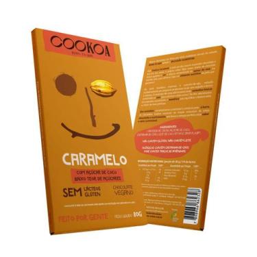 Imagem de Chocolate Caramelo (Barra 80G) - Cookoa
