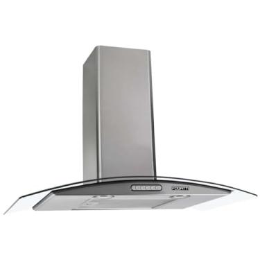 Imagem de Coifa de Parede Vidro Curvo Inox, 75cm 220V, Fogatti