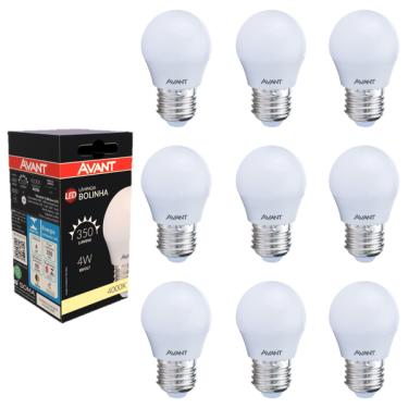 Imagem de Lampada Led Bolinha 4w Decorativa E27 Branco Neutro 4000k