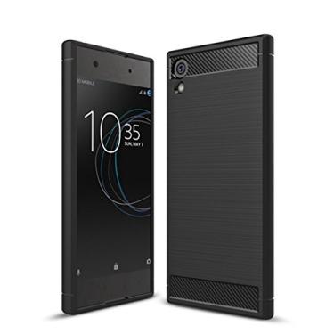 Imagem de Capa para Sony Xperia XA1 Plus, toque macio, proteção total, anti-arranhões e impressões digitais + capa de celular resistente a arranhões para Sony Xperia XA1 Plus