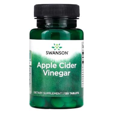 Imagem de Vinagre de Maçã 200mg Swanson 120 Tabs Importado