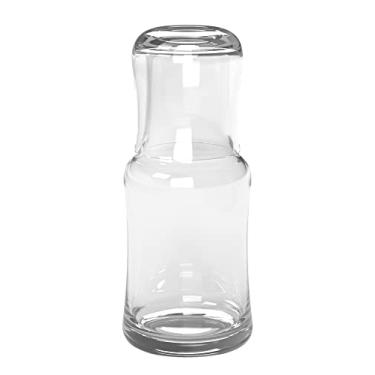 Imagem de Jarra noturna de cabeceira com copo – vidro – conjunto de jarra de água de 2 peças – conjunto de jarro de água de mesa – Feito na Europa – por Barski
