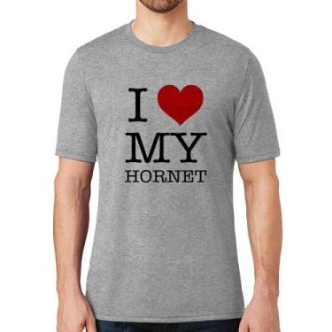 Imagem de Camiseta I Love My Hornet - Foca Na Moda