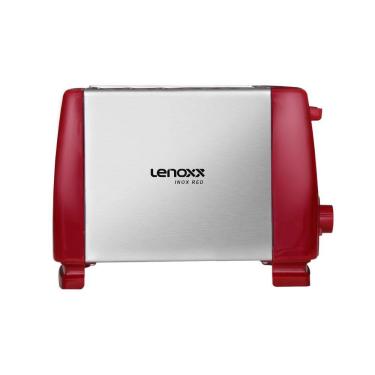 Imagem de Torradeira Inox Red Fast Ptr203 Lenoxx 110v Cor Vermelho