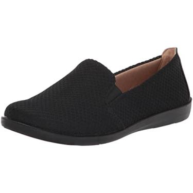 Imagem de LifeStride Tênis feminino Next Level Slip-On, Preto verdadeiro, 34
