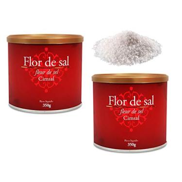 Imagem de Kit 2 Flor de Sal Cimsal 350g (Sal Marinho)
