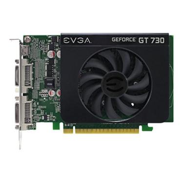 Imagem de EVGA Placa de vídeo GeForce GT 730 1GB DDR3 128 bits Dual DVI mHDMI 01G-P3-2731-KR