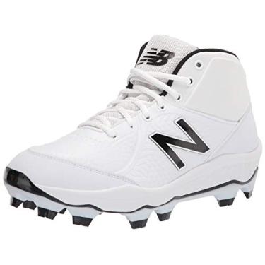 Imagem de New Balance Fresh Foam 3000 V5 Tênis de beisebol masculino moldado médio, Branco/Branco, 47