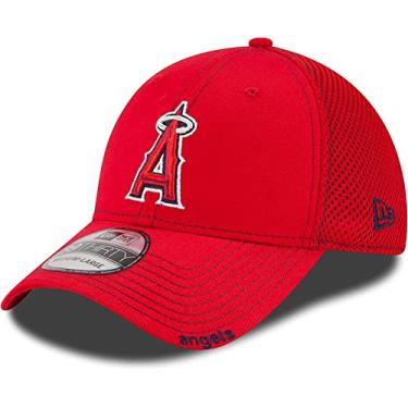 Imagem de New Era Boné MLB Neo Team Color 39Thirty Stretch Flex Fit, Los Angeles Angels, P-M