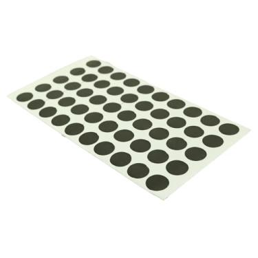 Imagem de YTgilo 100 peças de adesivos de bola de mesa de bilhar inglesa adesivos de toalha de mesa de ponto redondo adesivos de pano de piscina 1,3 cm adesivo de bola de sinuca adesivos de pano de marcação de