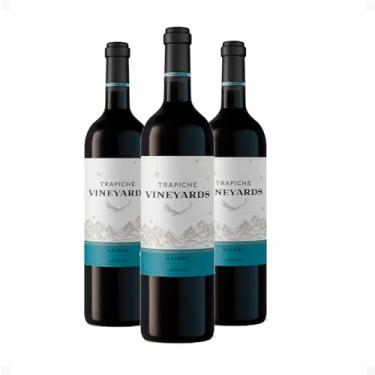 Imagem de Kit 3 vinhos Trapiche Vineyards Malbec, Vinho Argentino, Uva Malbec
