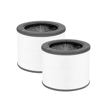 Imagem de Nispira Airmega 100 filtro de carbono ativado HEPA verdadeiro 3 em 1 para purificador de ar Coway Airmega 100, 2 pacotes