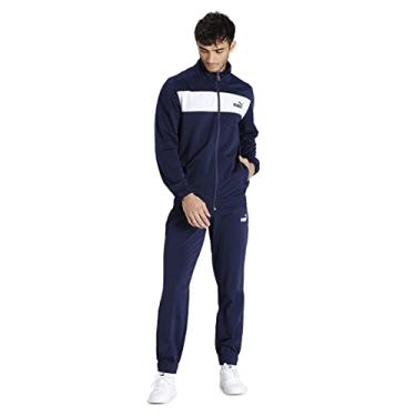 Imagem de Agasalho Puma Poly Suit 845844-06 M Marinho/Branco