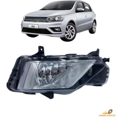 Imagem de Farol Milha Gol G8 Voyage G8 Saveiro G7 18 19 20 Cromado - RF, DIREITO