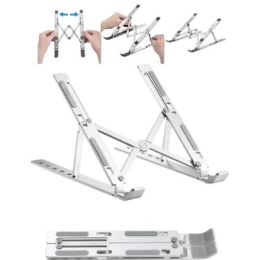 Imagem de Suporte Ajustável Base Para Notebook Aluminio Resistente