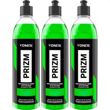 Imagem de Prizm restaurador vidro tira mancha chuva ácida vonix 3uni - VONIXX