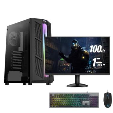 Imagem de Cpu Gamer Completa Amd Ryzen 5 5600gt Nvme 500gb Monitor 21,5"
