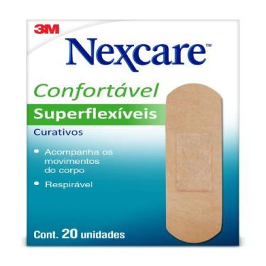 Imagem de Curativo Nexcare Superflexível com 20 Unidades