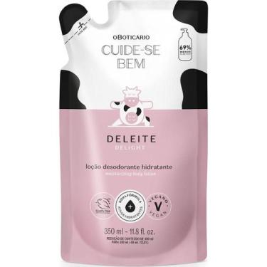 Imagem de Refil Hidratante Corporal Cuide-Se Bem Deleite 350Ml O - O Boticario