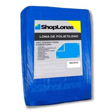 Imagem de Lona Polietileno Azul Trailer - 3x2 Produtos Agrícolas - Shoplonas
