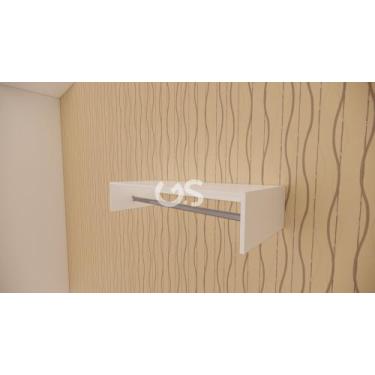 Imagem de Cabideiro Parede Arara Porta Roupas Closet, Quarto parede Mdf  - MAGAZ